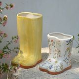  [ORDER] Bình Hoa Gốm Đôi Ủng 