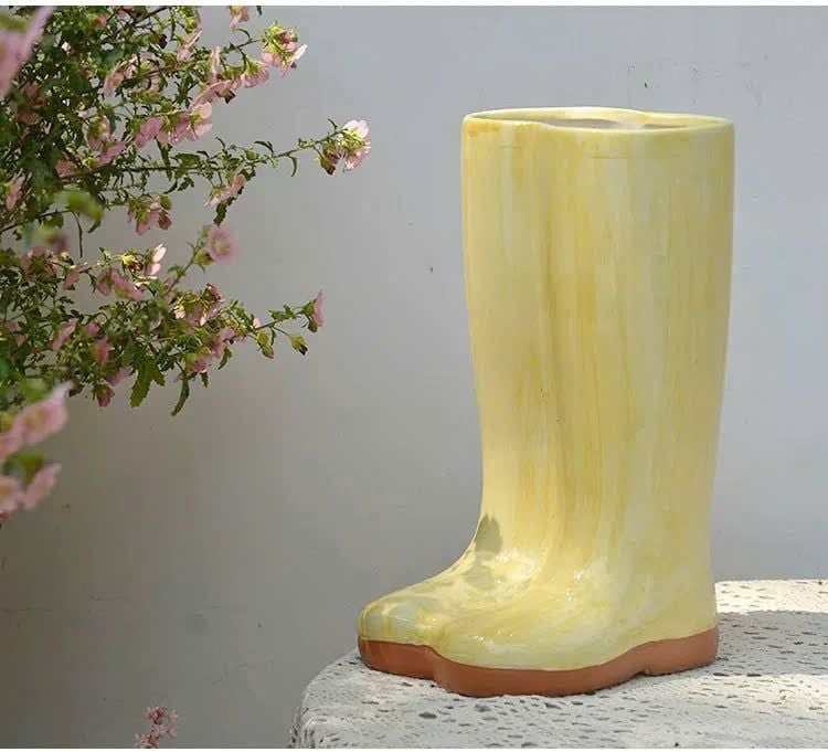  [ORDER] Bình Hoa Gốm Đôi Ủng 