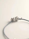  Vòng Tay Lucky Cat Silver 