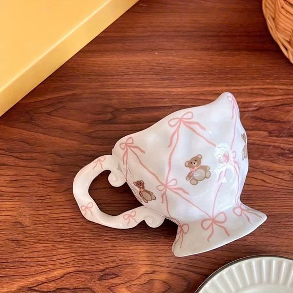  Cốc Pink Bow Bear 