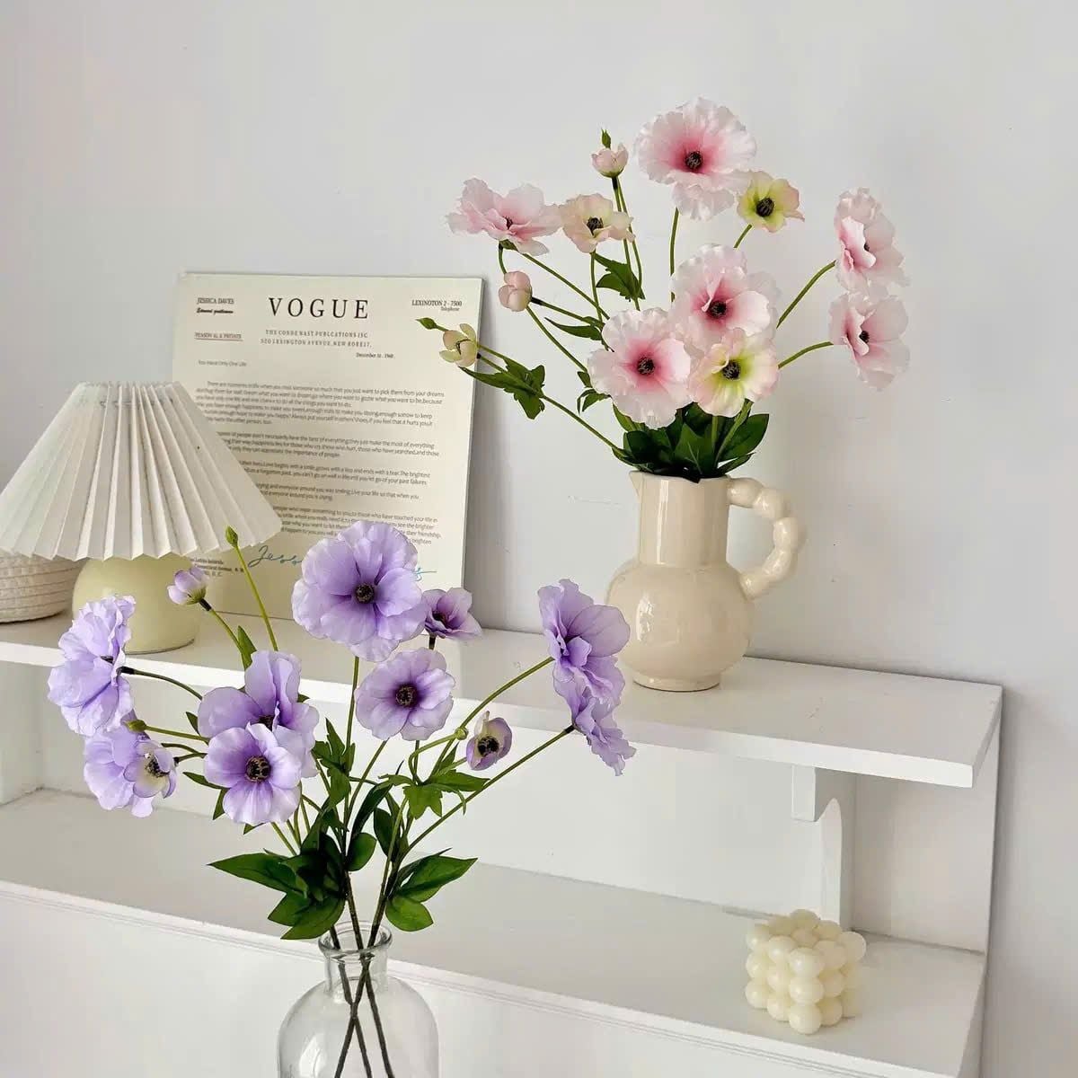  Bình Hoa Gốm Tay Cầm Kiểu Pháp 