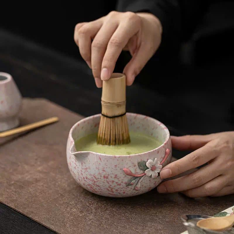  Set Pha Matcha Haru Sakura - 4 Món 