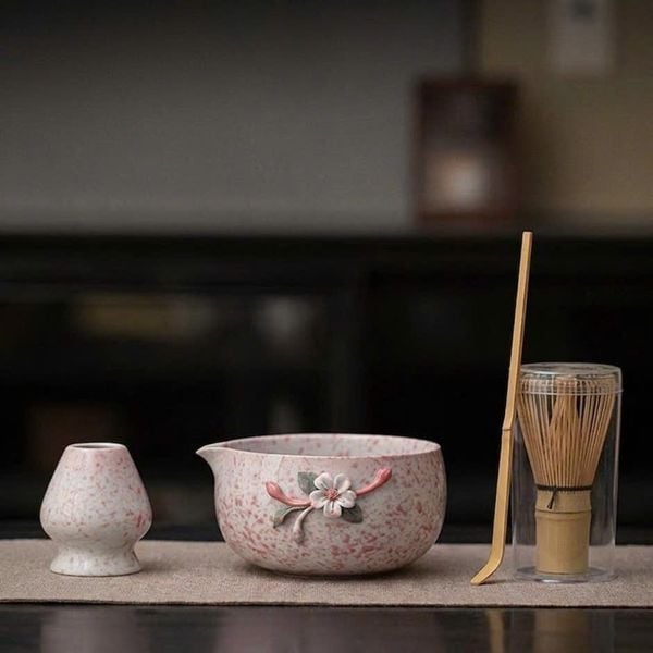  Set Pha Matcha Haru Sakura - 4 Món 