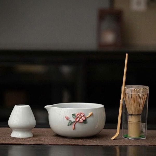  Set Pha Matcha Haru Sakura - 4 Món 