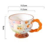  Cốc Gốm Patchwork Bliss Quai Bện 