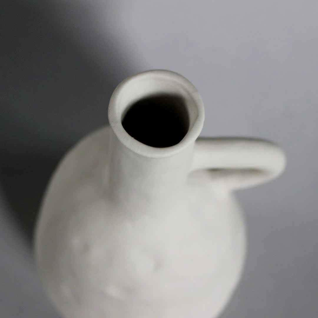  Bình Hoa Gốm Mộc 
