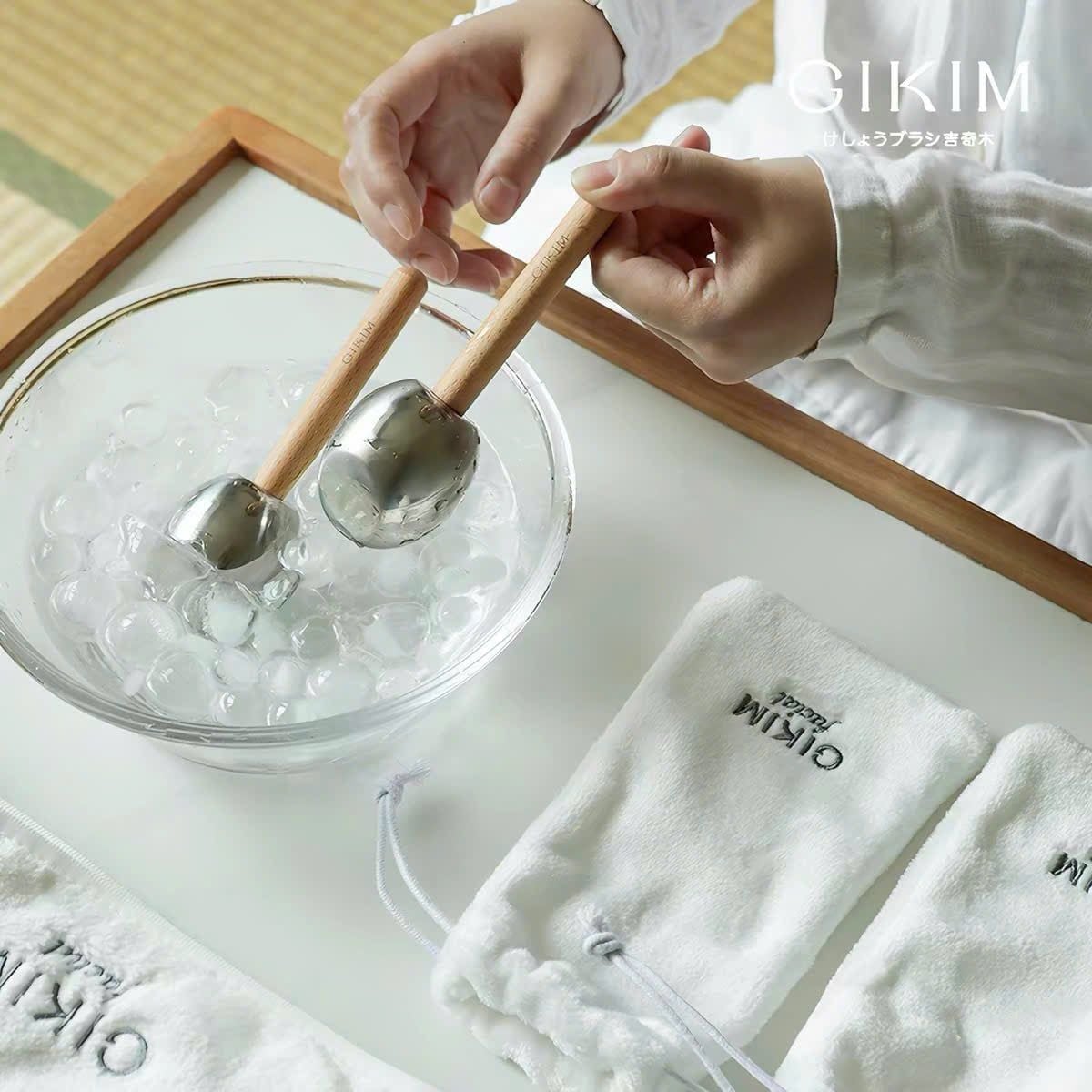  [ORDER] Thanh Lăn Massage GIKIM Tay Gỗ 