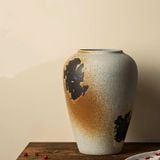  Bình Hoa Gốm Tro Đồng 