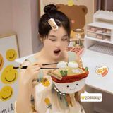  Bát Mì Ramen Nhồi Bông 