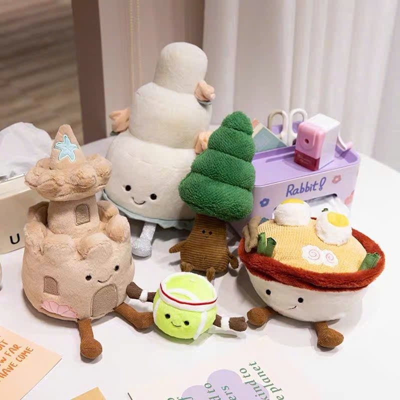  Bát Mì Ramen Nhồi Bông 
