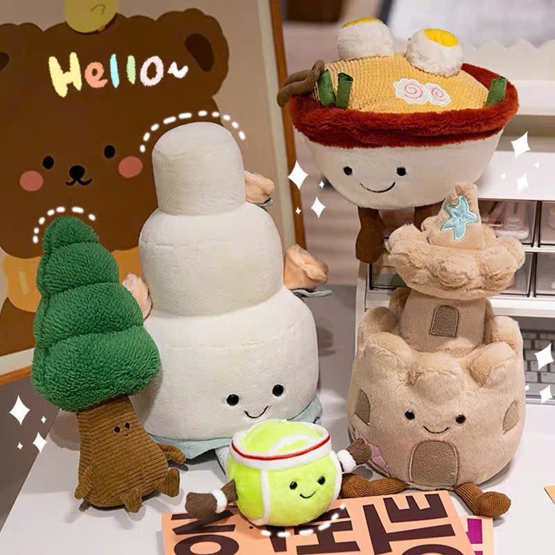  Bát Mì Ramen Nhồi Bông 