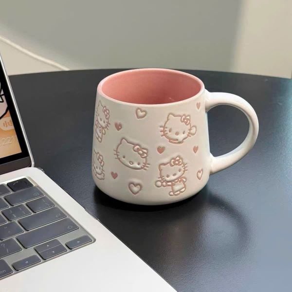  Cốc Gốm Pinky Kitty 