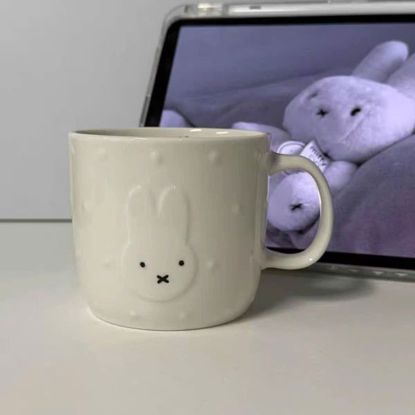  Cốc Sứ Thỏ Miffy In Nổi 