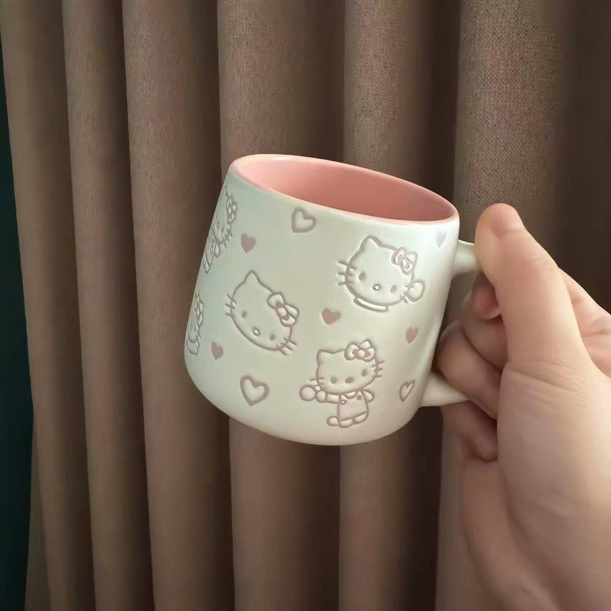  Cốc Gốm Pinky Kitty 