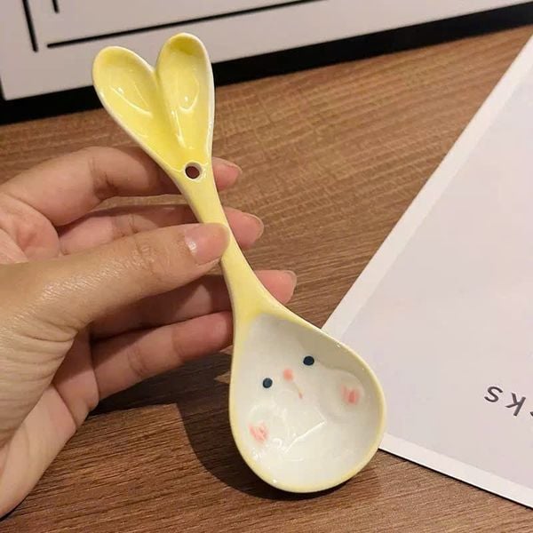  Thìa Sứ Thỏ Con 