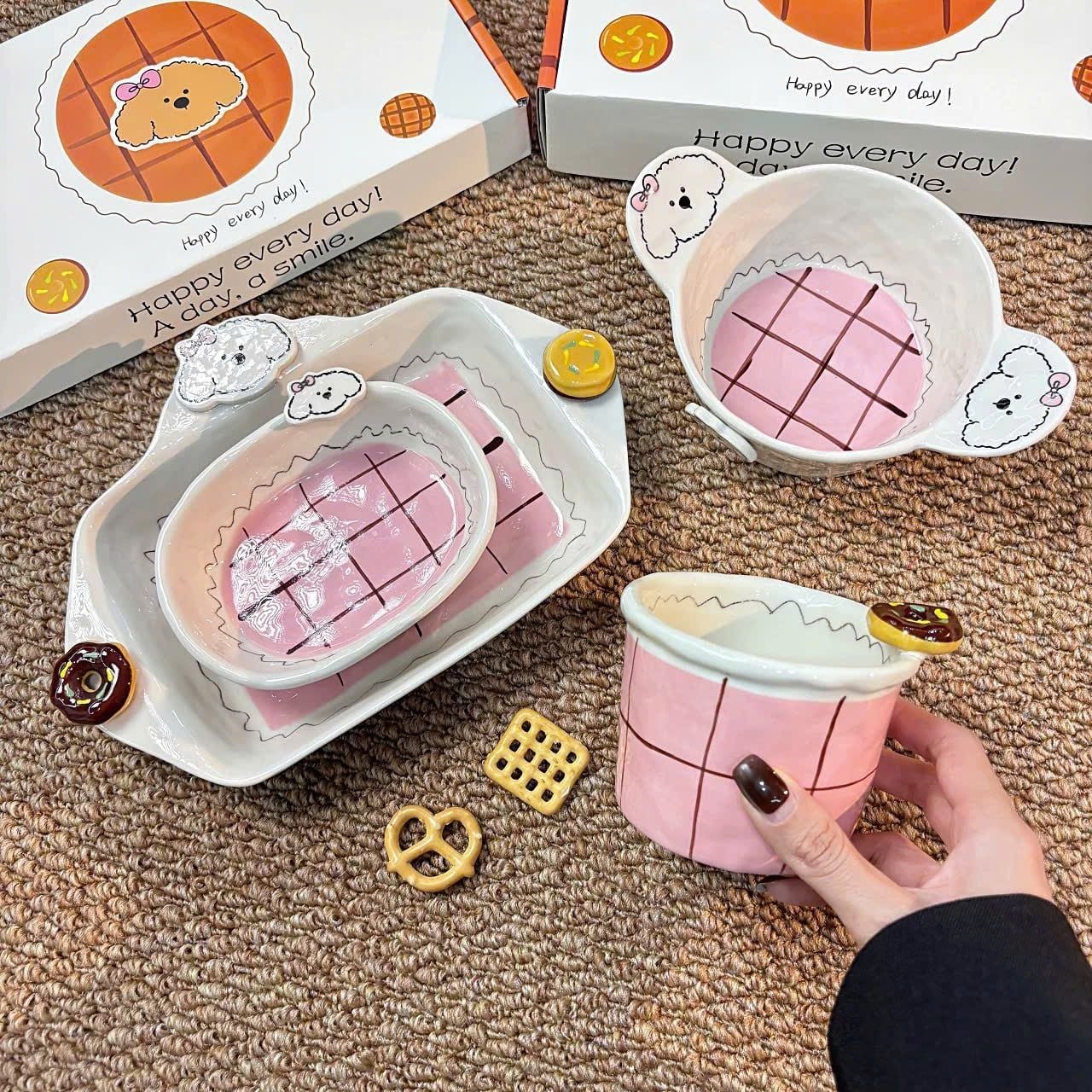  Bộ Đồ Ăn Happy Bear Bakery 