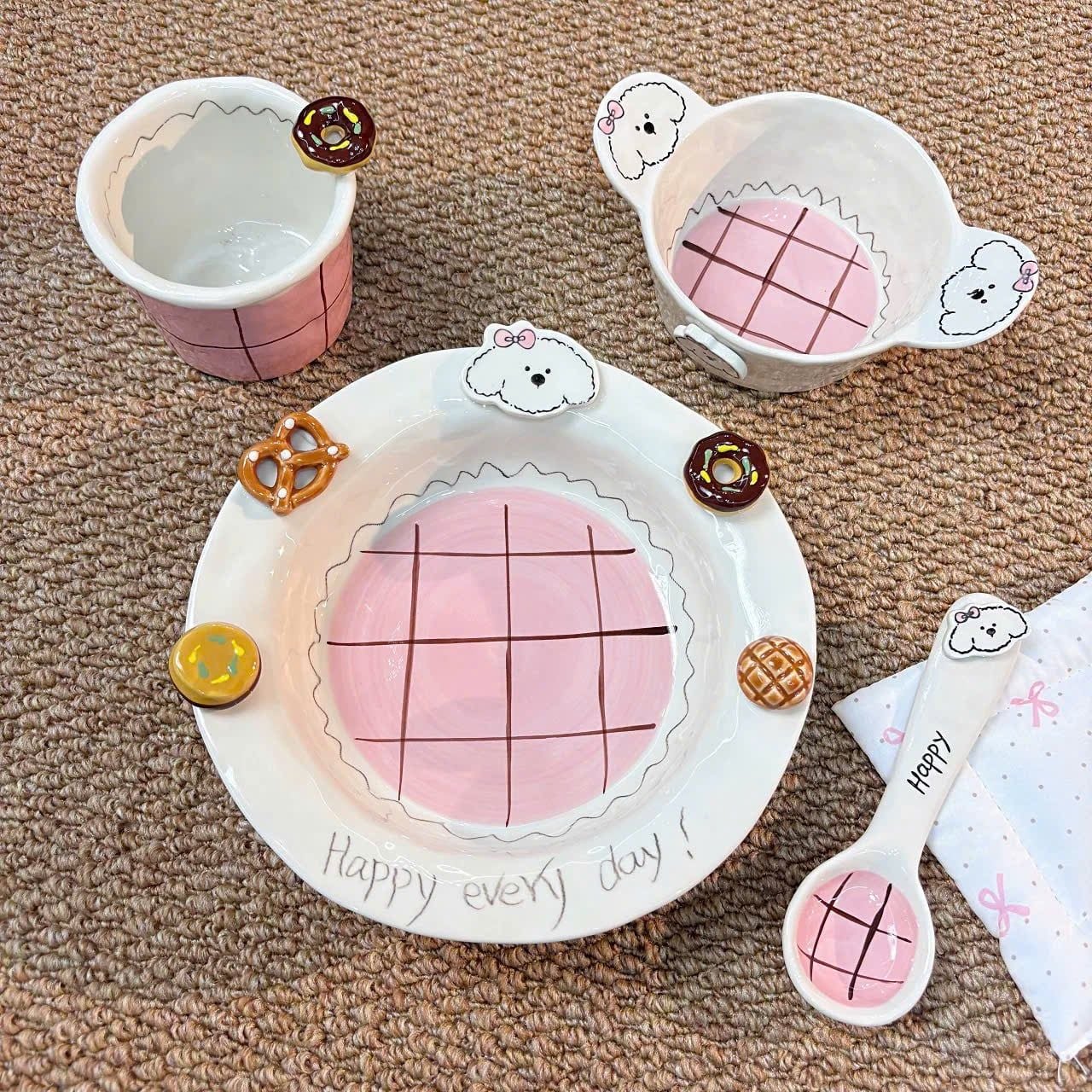  Bộ Đồ Ăn Happy Bear Bakery 