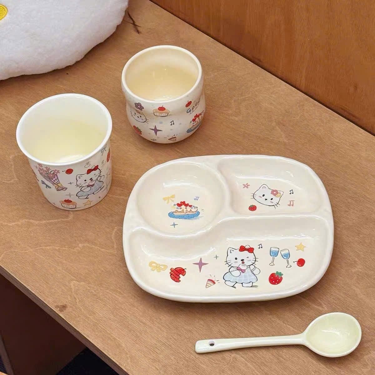  Bộ Đồ Ăn Hello Kitty Party 