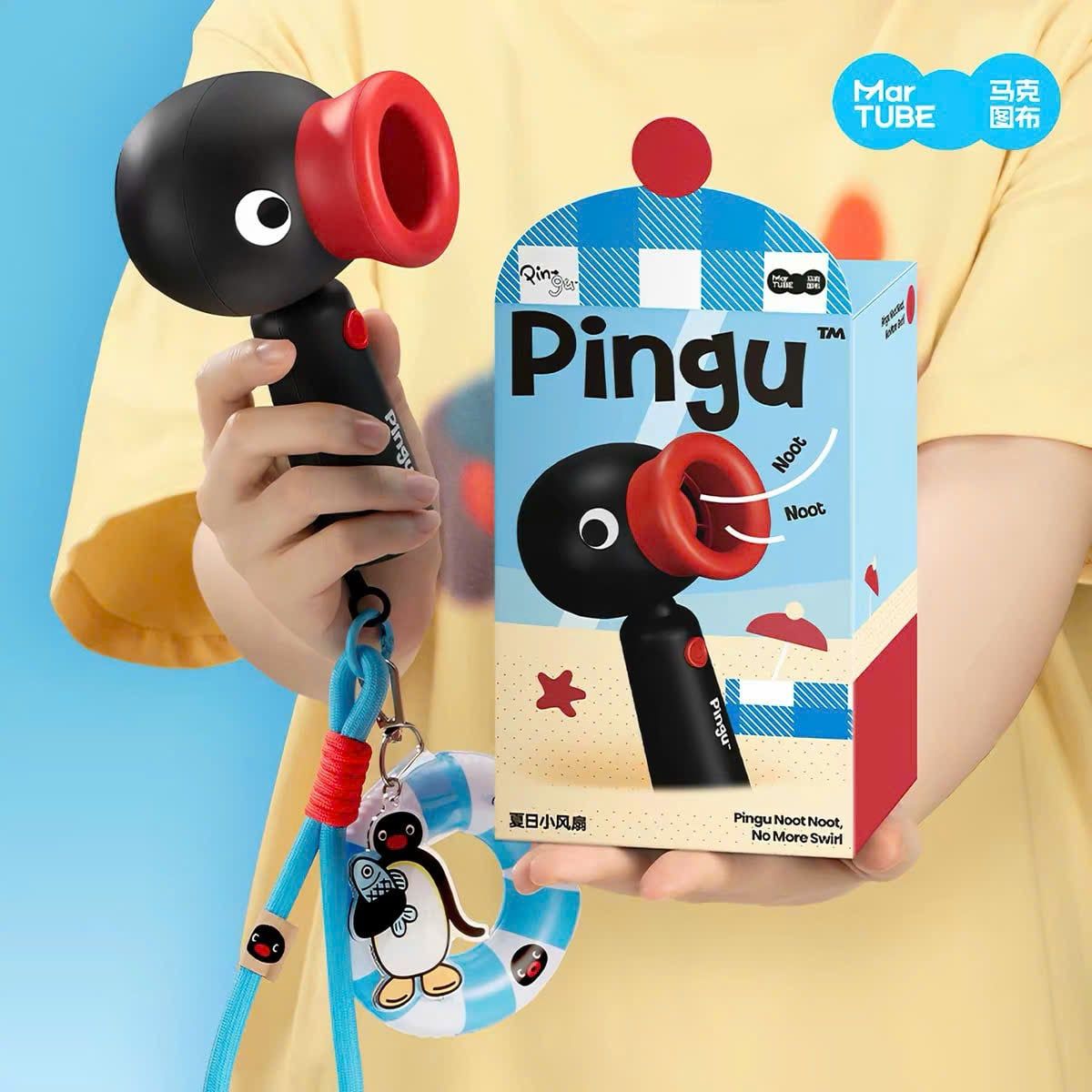  [ORDER] Quạt Cầm Tay Pingu 