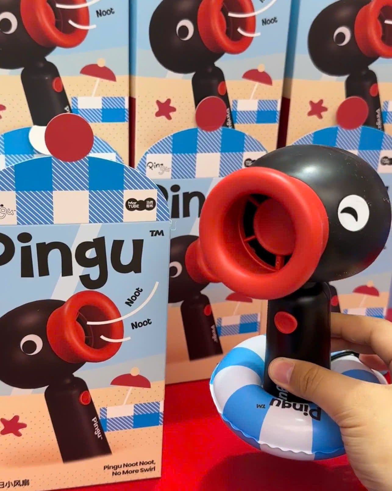  [ORDER] Quạt Cầm Tay Pingu 