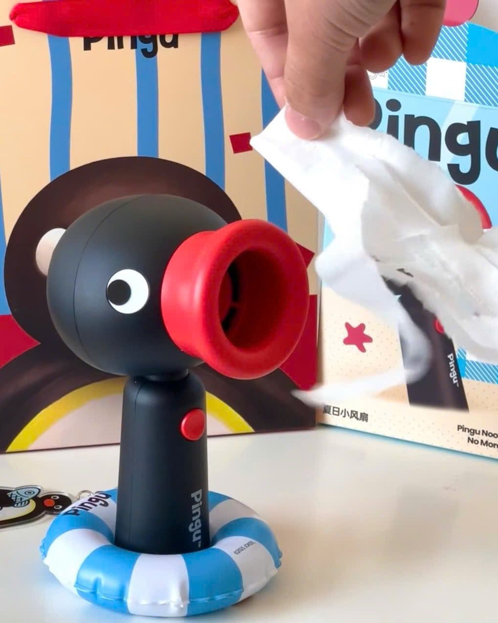  [ORDER] Quạt Cầm Tay Pingu 