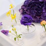  Đế Cắm Hoa Nổi Trong Suốt 