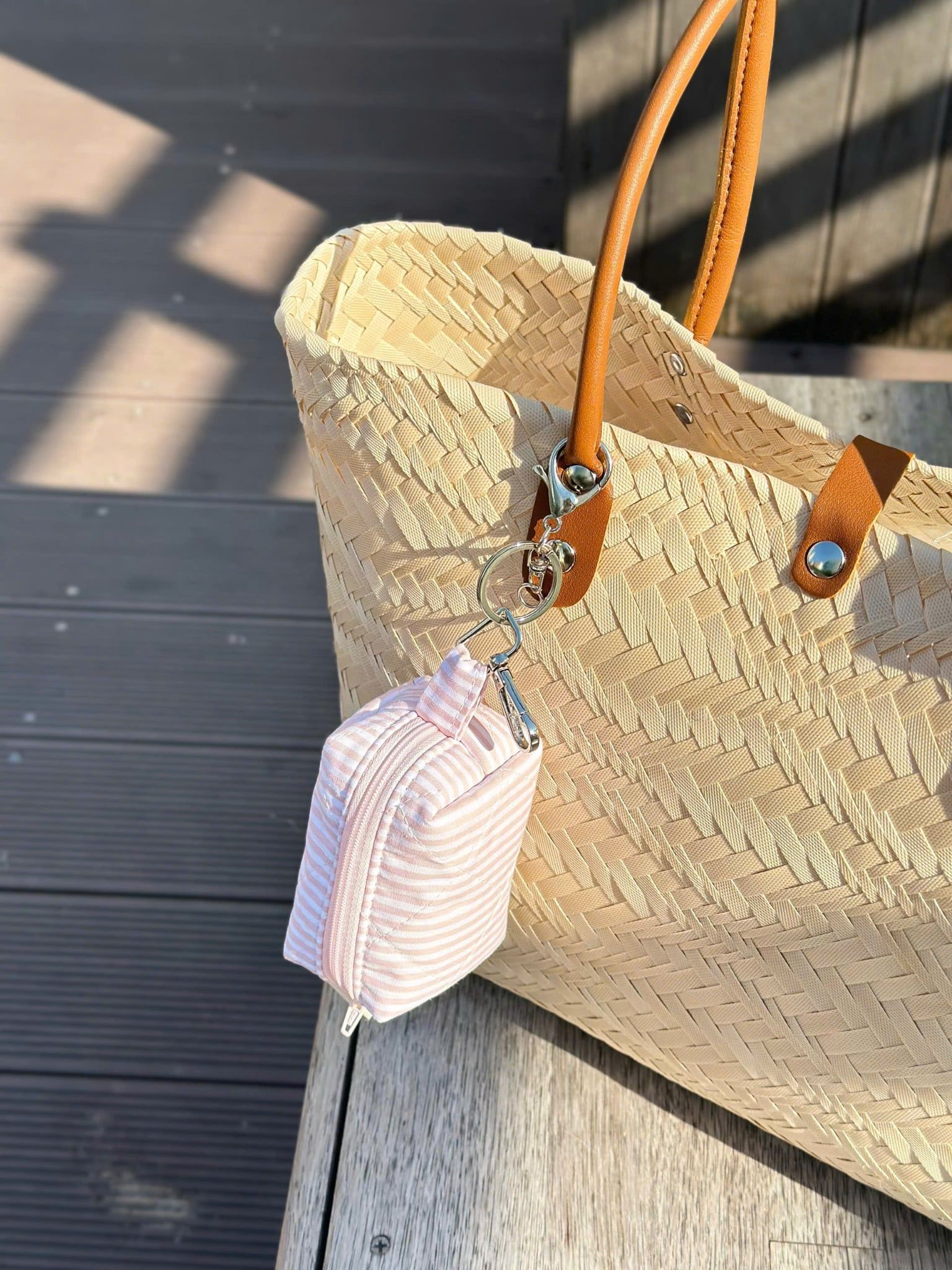  Pouch Makeup, Túi Móc Khoá Đựng Mỹ Phẩm 