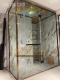 Phòng Xông Hơi Cabin kính Với Máy Xông Hơi Ướt K218