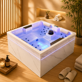 Bồn tắm Massage DR-1602 Black/White