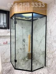 Phòng Xông Hơi Cabin kính Với Máy Xông Hơi Ướt K210