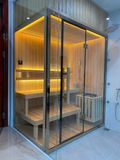 Phòng Xông Hơi Khô Gỗ Hemlock Mẫu 02