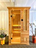 Phòng xông hơi khô Gỗ Hemlock Mẫu 05