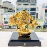 Cây Kim Ngân mạ vàng 24K