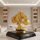 Cây Kim Tiền Mạ Vàng Ngũ Phúc