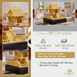 Biểu tượng Chùa Một Cột mạ vàng - CMC01