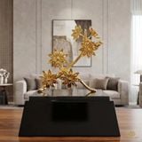 Hoa Hồi Mạ Vàng 24K