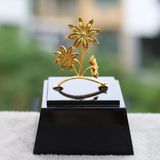 Hoa Hồi Mạ Vàng 24K