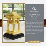 Khuê Văn Các mạ vàng 24K
