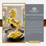 Tượng Ngựa Tài Lộc