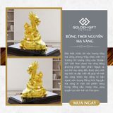 Tượng Rồng thời Nguyễn mạ vàng