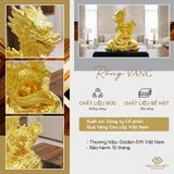 Tượng Rồng thời Nguyễn mạ vàng