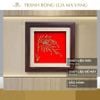 Tranh Bông Lúa mạ vàng