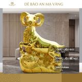 Tượng Dê vàng Bảo An