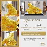Tượng Hổ Vàng Tài Lộc