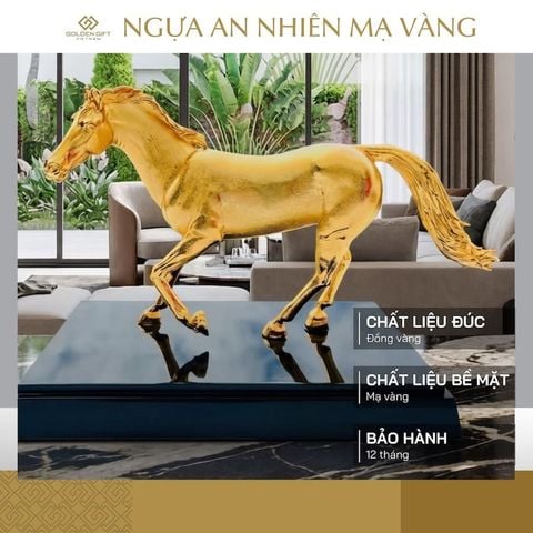 Tượng Ngựa Vàng An Nhiên
