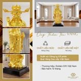 Tượng Ông Thần Tài mạ vàng 24K