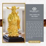 Tượng Ông Thần Tài mạ vàng 24K