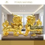 Tượng Tỳ Hưu mạ vàng 24K