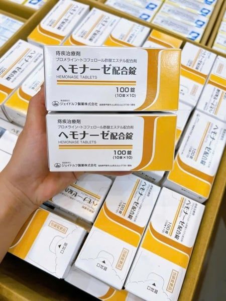 Viên uống Hemonase Nhật Bản – Hỗ trợ cải thiện triệu chứng bệnh trĩ từ bên trong
