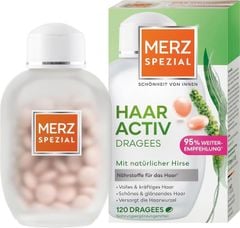 Merz Haar Activ Dragees 120 viên – Viên uống giảm rụng tóc, kích thích mọc tóc từ Đức